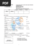 Đề thi tuyển sinh lớp 10 môn Tiếng Anh - Bà Rịa Vũng Tàu năm 2023 - 2024 (Chính thức)