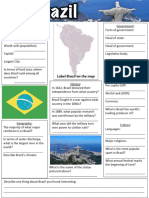 Brazil Worksheet