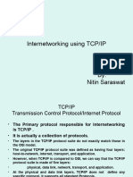 Internetworking Using TCP/IP: By: Nitin Saraswat