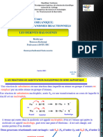 Cours Les Dérivés Halogénés LCE2