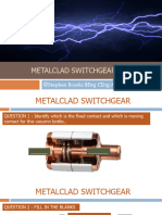 8.1 Metalclad Switchgear Quiz