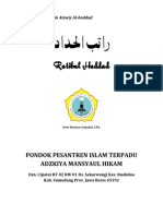 RATIBUL HADAD - Ponpes Terpadu Adzkiya Mansyaul Hikam eMHa