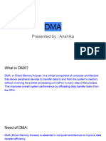 C.O.A DMA & Memory Transfer