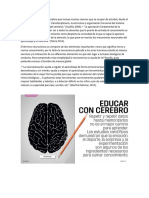 La Neurociencia Es Una Disciplina Que Incluye Muchas Ciencias Que Se Ocupan de Estudiar