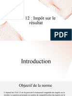 IAS 12 Impot Sur Les