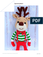 Cópia de Christmas Deer Amigurumi Pattern - Amigurumi Today
