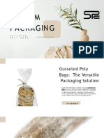 System Packaging PPT For Gusseted Poly Bags