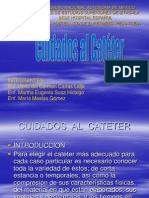 Cuidados Al Cateter Dispositivas