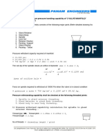 Manifold Design Calculations