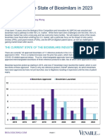 The Stateof Biosimilarsin 2023 Venable