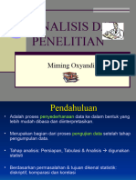 Analisa Data Penelitian 2017