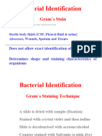 Bacteriology Test-Bacterial Identification