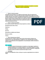 Pesquisa Sobre 3 Doenças Relacionadas Os Sistemas Circulatór