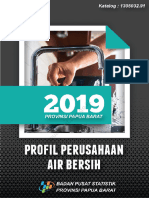 Profil Air Bersih Provinsi Papua Barat 2019