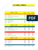 CRONOGRAMA REVISIONAL 2º ANO - PISM II - Curso Marca Texto