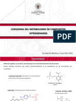 Seminario-Cofactores Del Metabolismo de Aminoácidos. 21-22