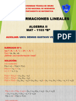 Algebra II - Tema N°6