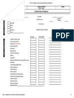 Check List Maquinas PDF