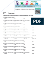 Soal Matematika Kelas 4 SD Bab 9 Bilangan Romawi Dan Kunci Jawaban