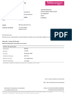 Dados Da Operação: Conta Dep. À Ordem NR Moeda Da Conta NIB Iban Código Swift Nuit Bimomzmxxxx Exmo (A) Senhor (A)