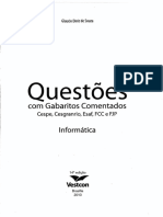 Glaucio Diniz de Souza - Informática - Questões Com Gabaritos Comentados - Ano 2010