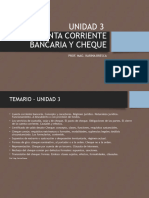 Unidad 3. Cuenta Corriente Bancaria y Cheque. KB