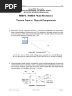 Fluids Mechanics - Topic 4 - Tutorial-5