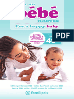 Livret Coupons Bebe Baby Coupon Booklet