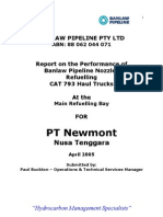 Newmont Refuelling Report April 2005