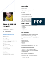 CV - Paola Marini