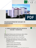 Sejarah Hukum Tanah