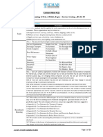 COA - Lecture Sheet # 22 - BCAS 30 - Service Costing