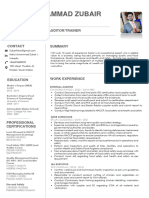 Hafiz Zubair Updated Resume - 2022 PDF