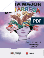 Programa Festa Major Maig Tarrega 2023