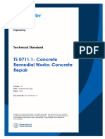 SAWS-EnG-0711.1 Concrete Remedial Works Concrete Repair