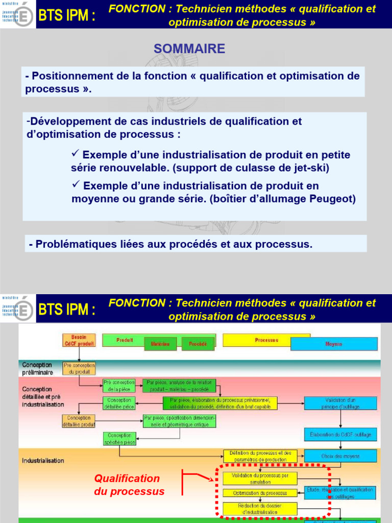 Qualification et optimisation des processus | PDF | Usinage ...