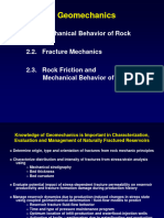 FR-2.1 Mechanical Behavior of Rock