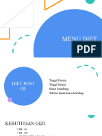 Menu Diet Pasca Op