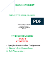 5P Stereochemistry Part 5 1