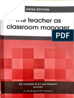 Teacher As A Classroom Manager