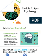 Module 3 Sports Psychology