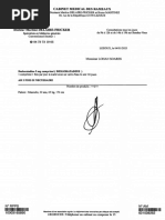 Exemple d'ordonnance médicale vierge | PDF | Bien-être