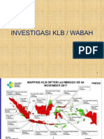 INVESTIGASI KLB