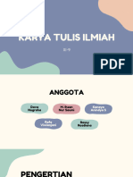 Karya Tulis Ilmiah