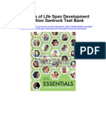 Essentials of Life Span Development 3rd Edition Santrock Test Bank Download