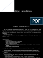 Sondajul Parodontal