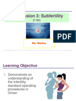Lab Session 3 - Infertility