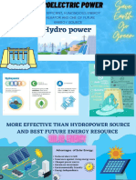 Poster On Hydroelectric Power