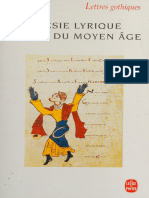 (Lettres Gothiques) Pascale Bourgain - Poésie Lyrique Latine Du Moyen Age-Le Livre de Poche (2000)