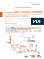 Forte Adaptation Du Trafic Ferroviaire en Région Sud Pour Travaux SNCF